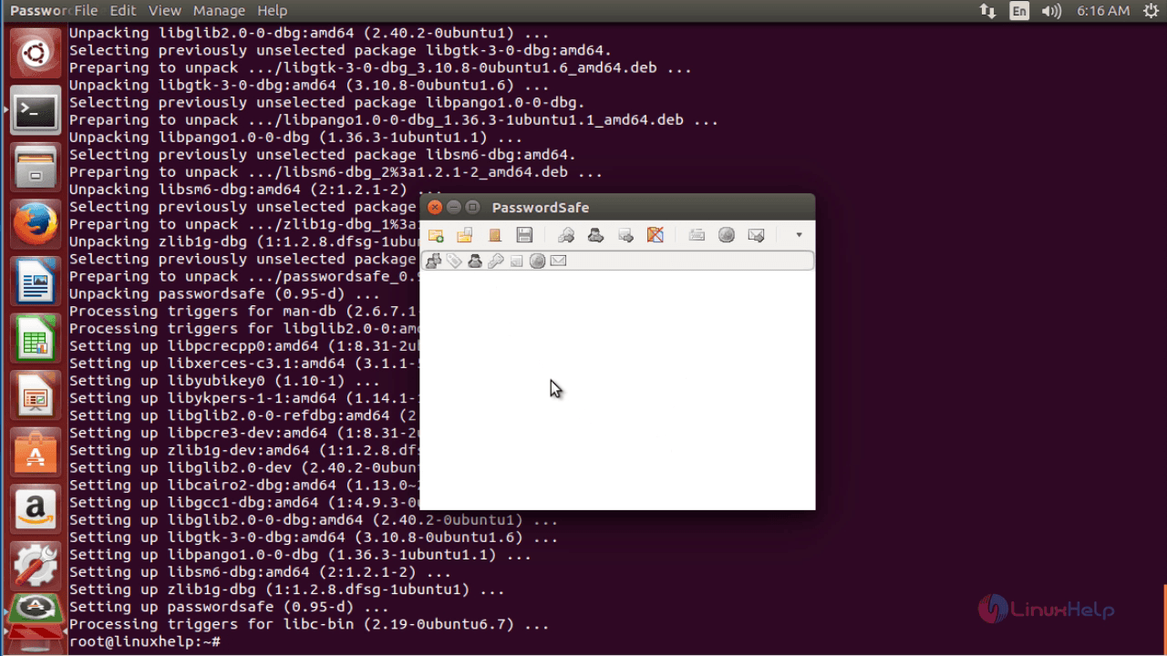 Installation-Password-Safe-secure-password-manager-stores-in-encrypted-database-Ubuntu-successfully-created-database