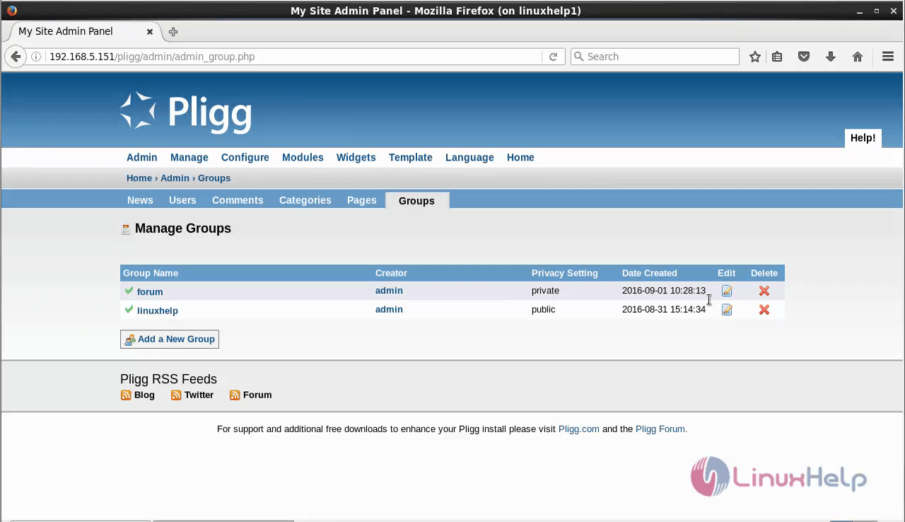 Pligg_Manage_Group