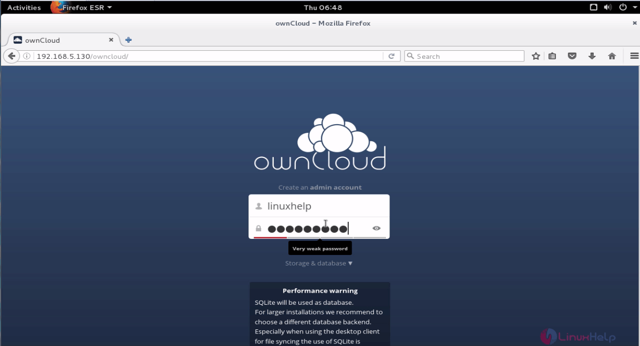 OwnCloud-file-sharing-tool-credentials