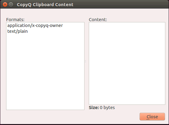 download the new version CopyQ 7.1.0