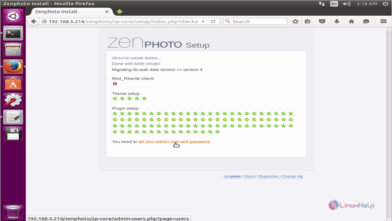 Zenphoto-CMS-tool-setup