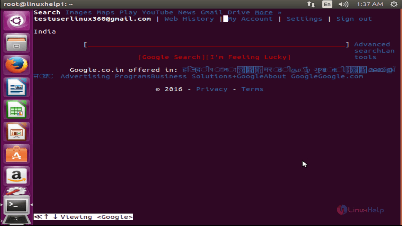 Access-google-from-Linux-Terminal-w3m-command-start-searching