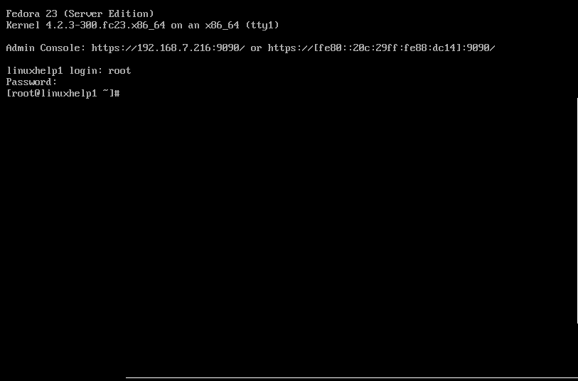 config root user