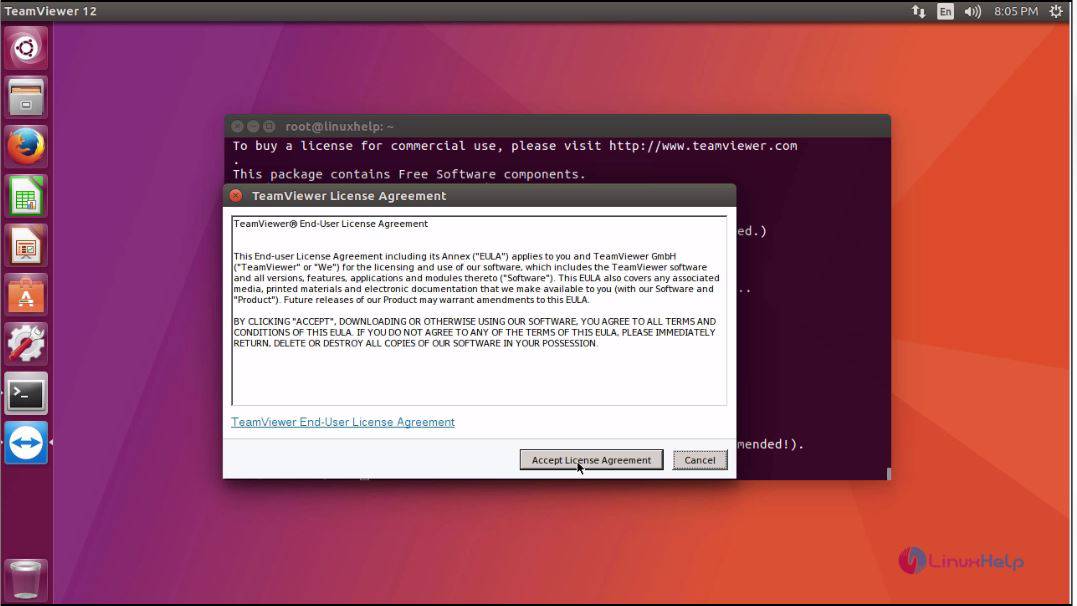 install teamviewer ubuntu 17.04