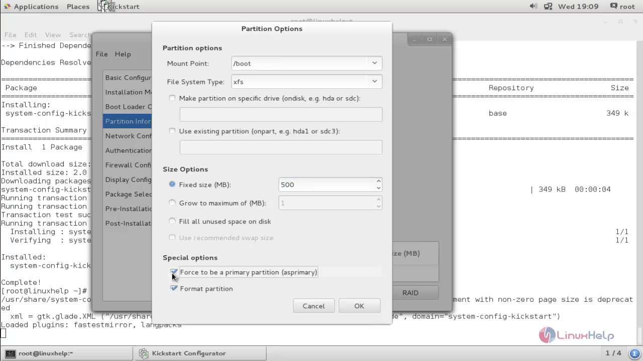 partitioning