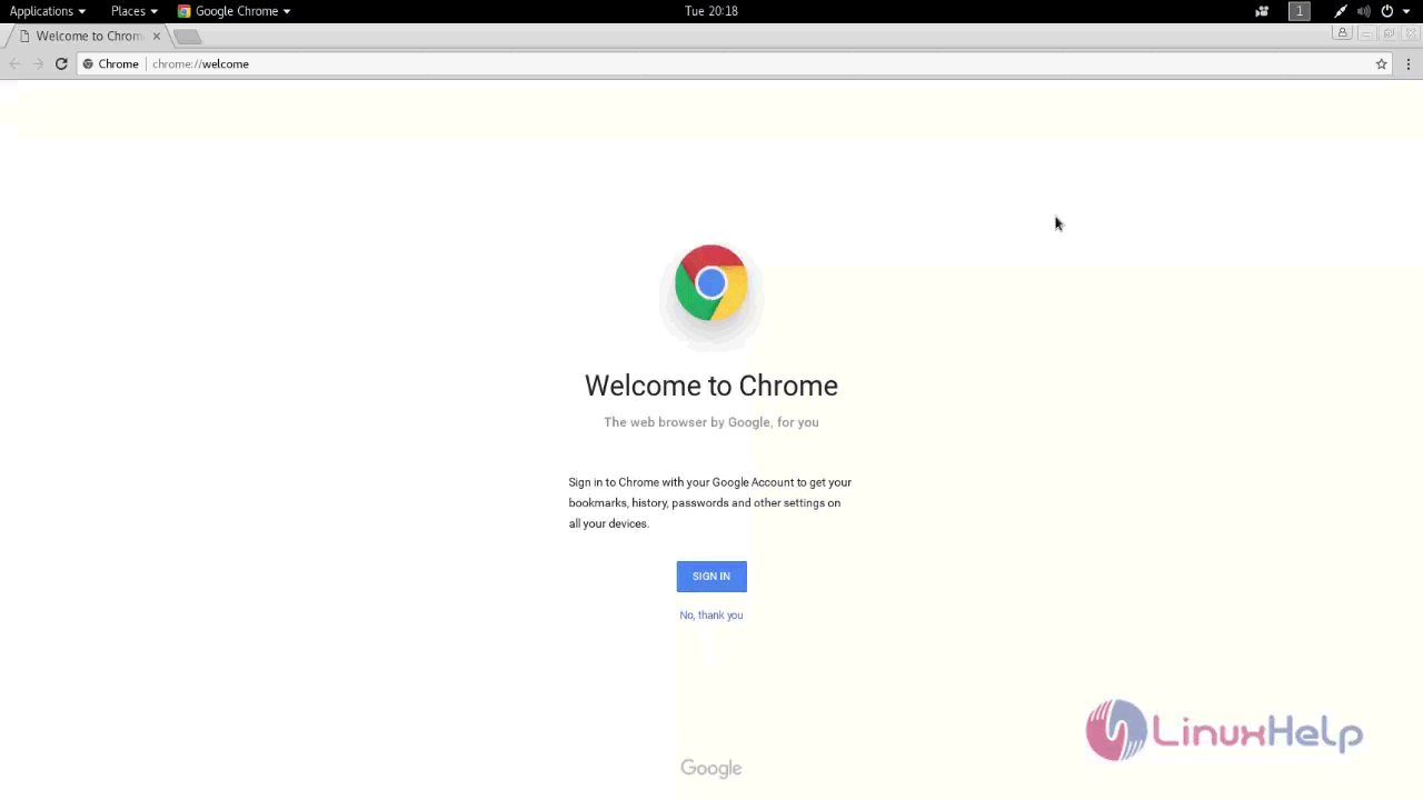 google chrome