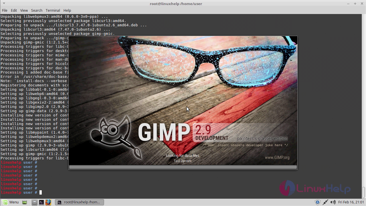 gimp linux app