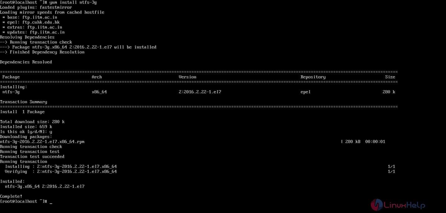 Install NTFS-3G Driver