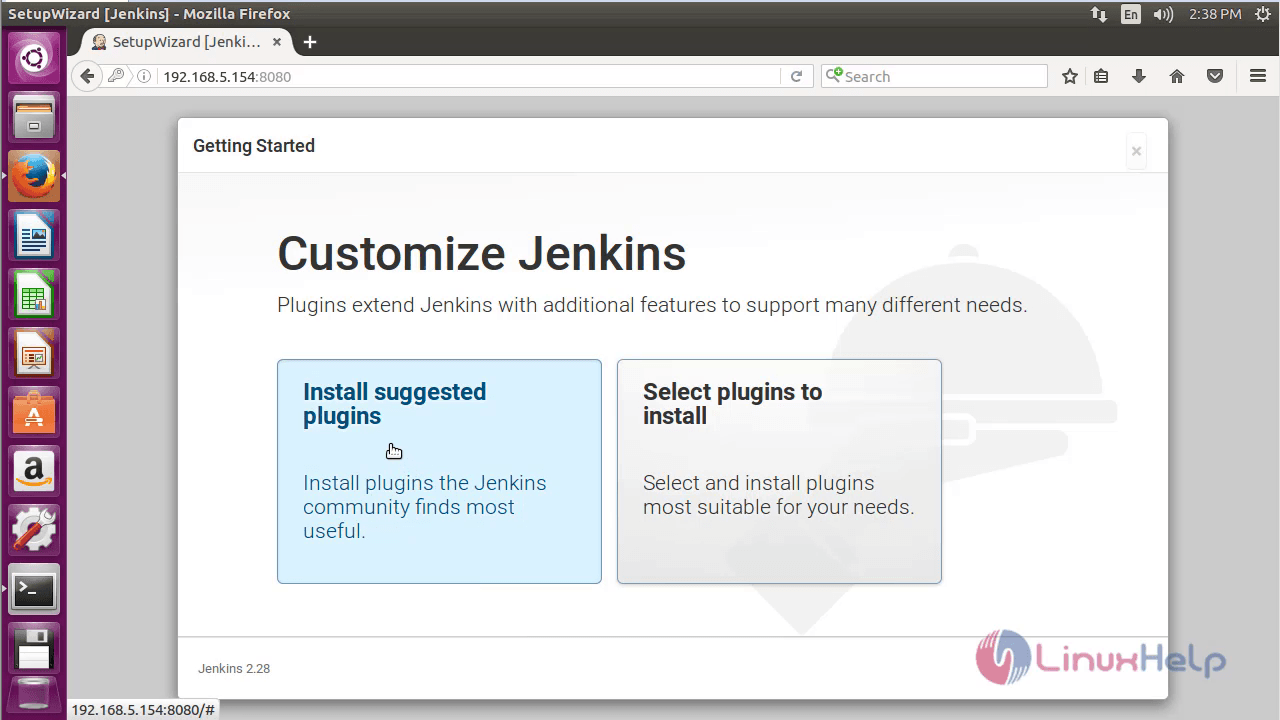 Jenkins-installation-window