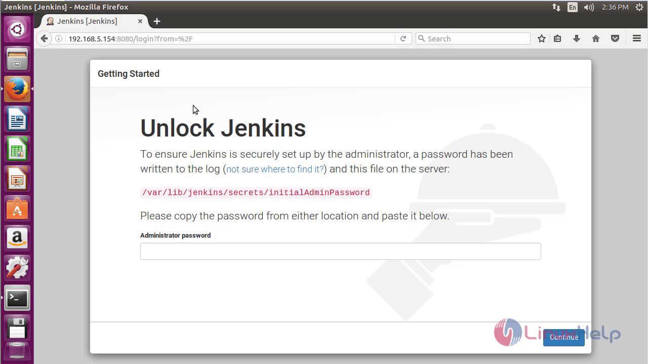 Jenkins-unlock