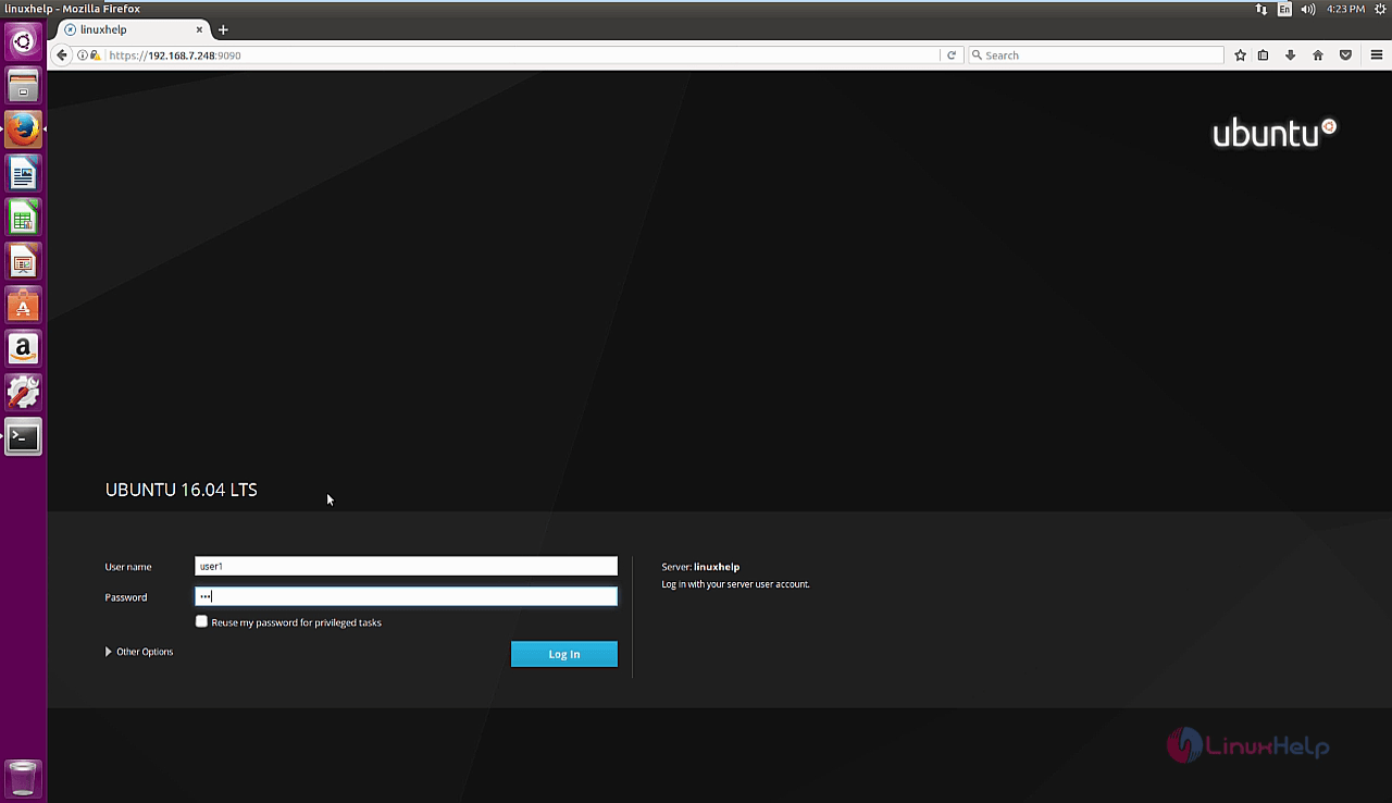 cockpit login