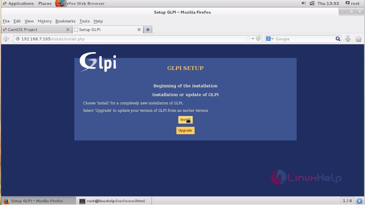 installation procedure