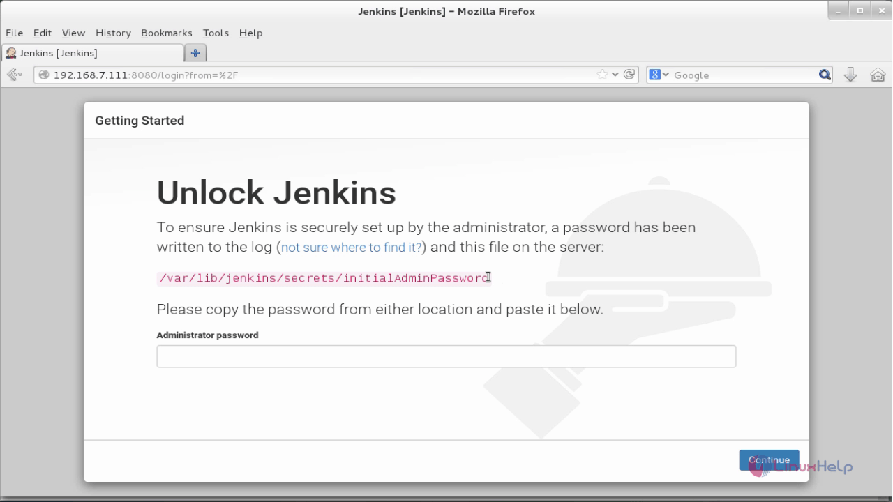 Installation-Jenkins-Java-based-program-Open-browser 