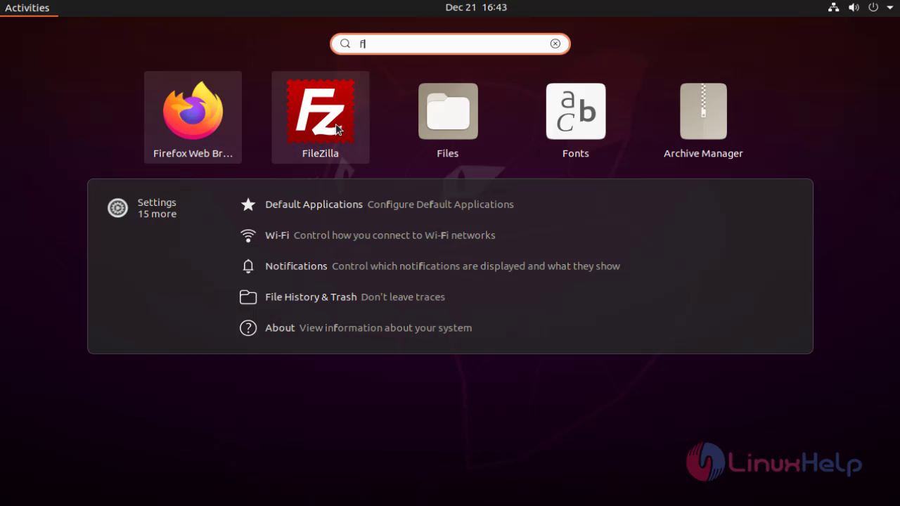 how to use filezilla ftp on ubuntu