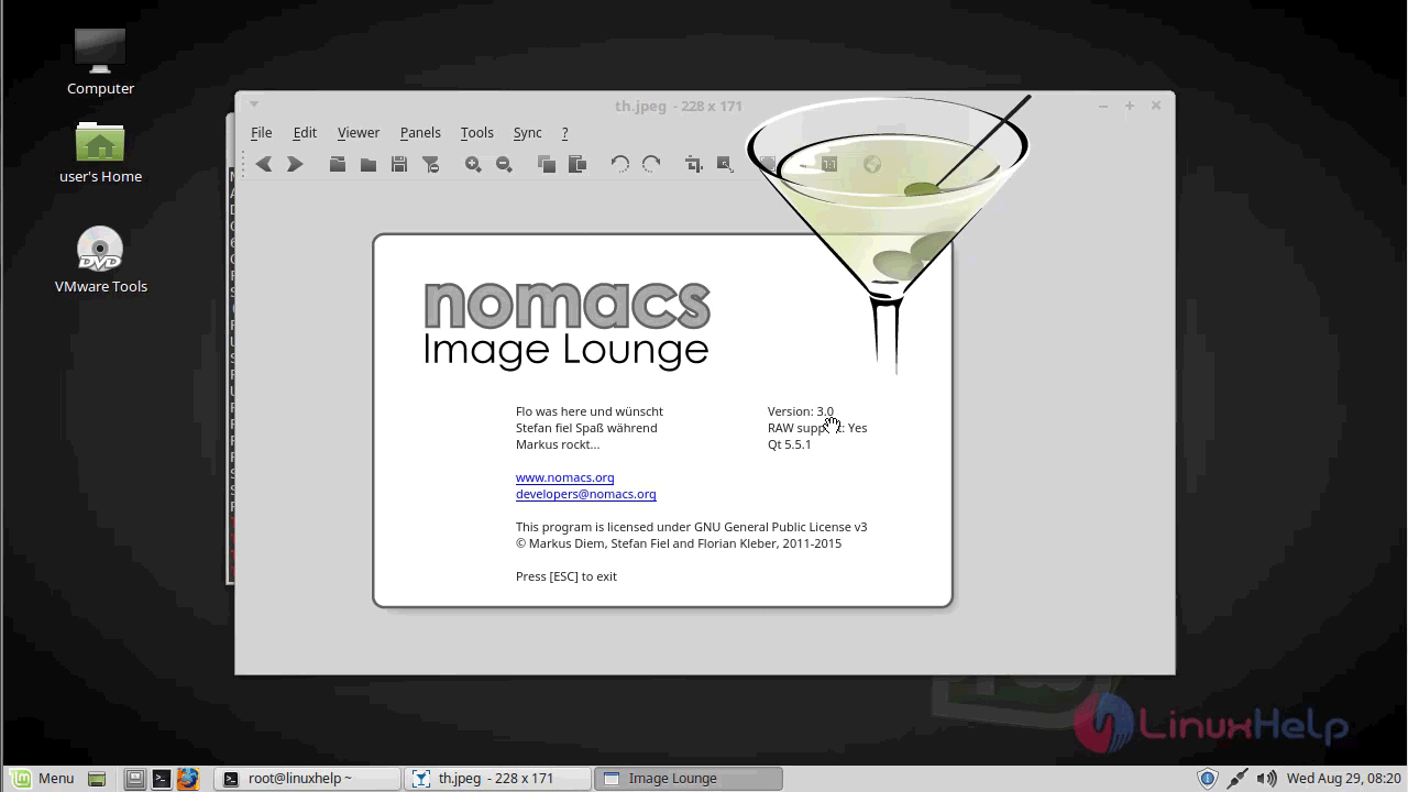 download the new version nomacs image viewer 3.17.2285