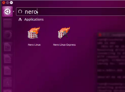 Installation-Nero-optical-authoring-software-Ubuntu16.04-Launch-nero