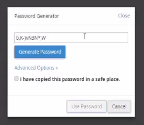 MySQL User password