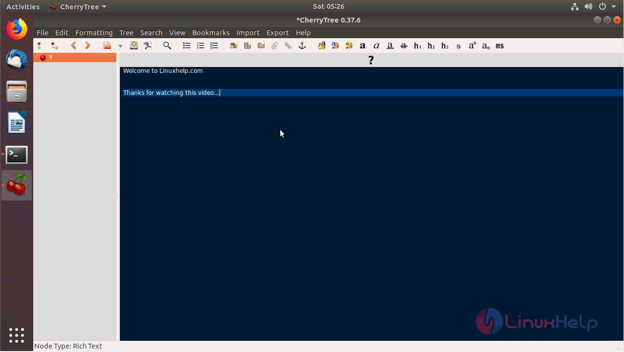 for mac instal CherryTree 0.99.56