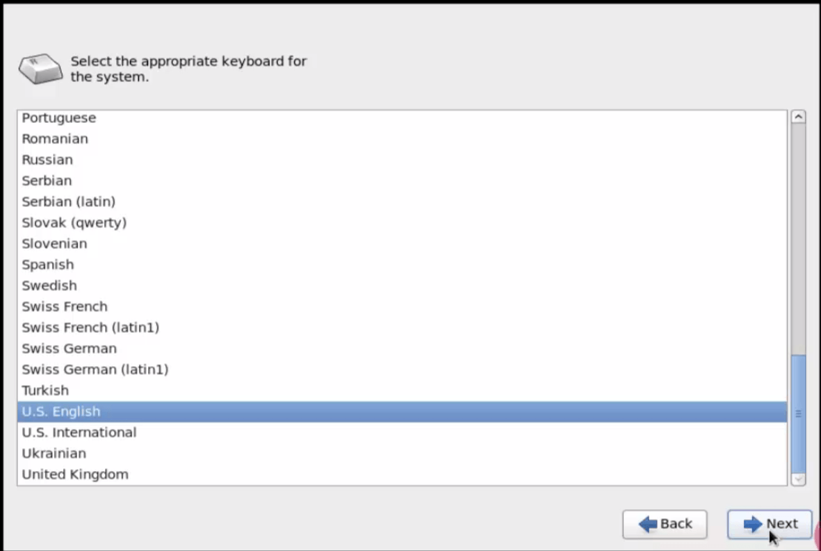 keyboard layout