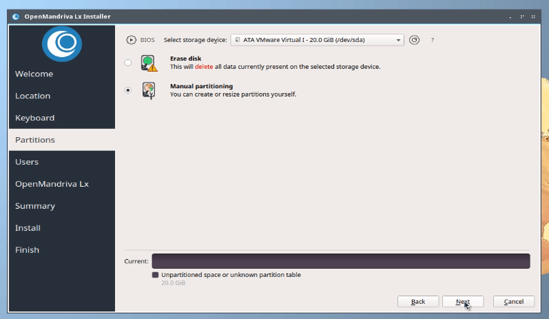  partition_menu