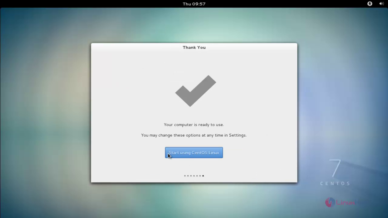 start using CentOS linux