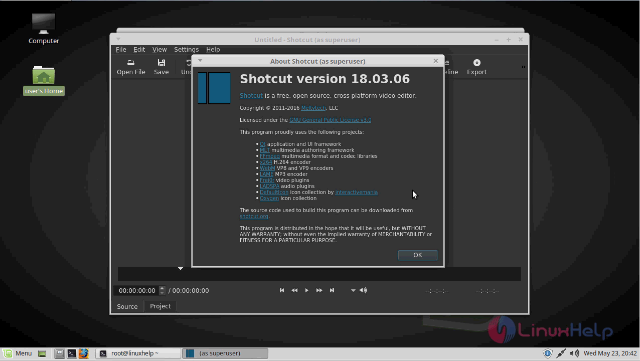 for ipod instal Shotcut 23.07.09
