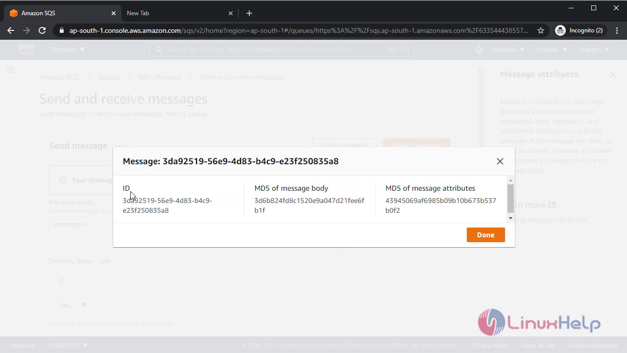 How to Configure AWS SQS(Simple Queue Service) | LinuxHelp Tutorials
