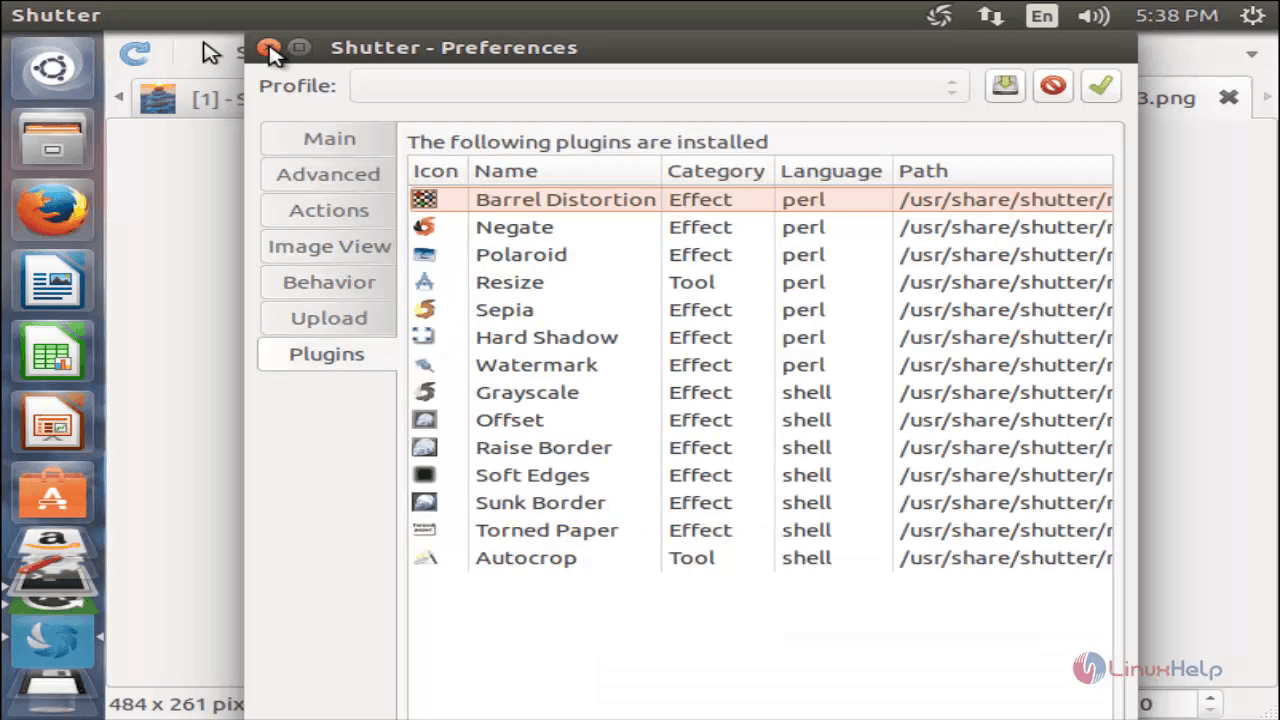 Installation-Shutter-tool-take-screenshot-of-specific-area-or-whole-window-Plugins-tab