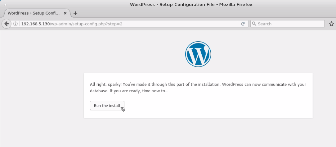 WordPress-Run-install