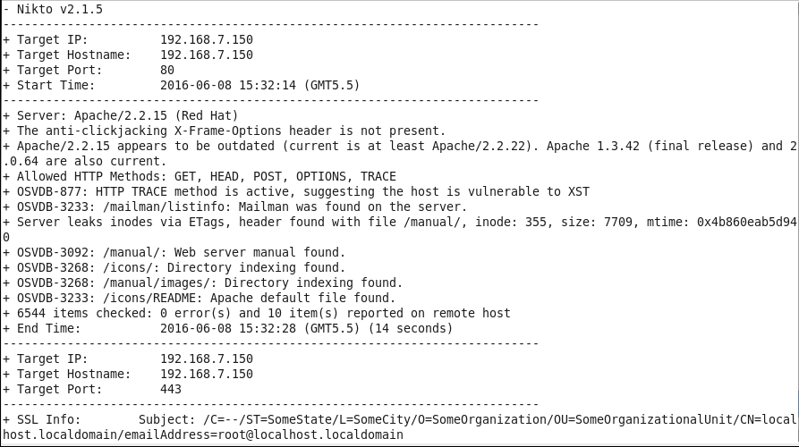 scan multiple port