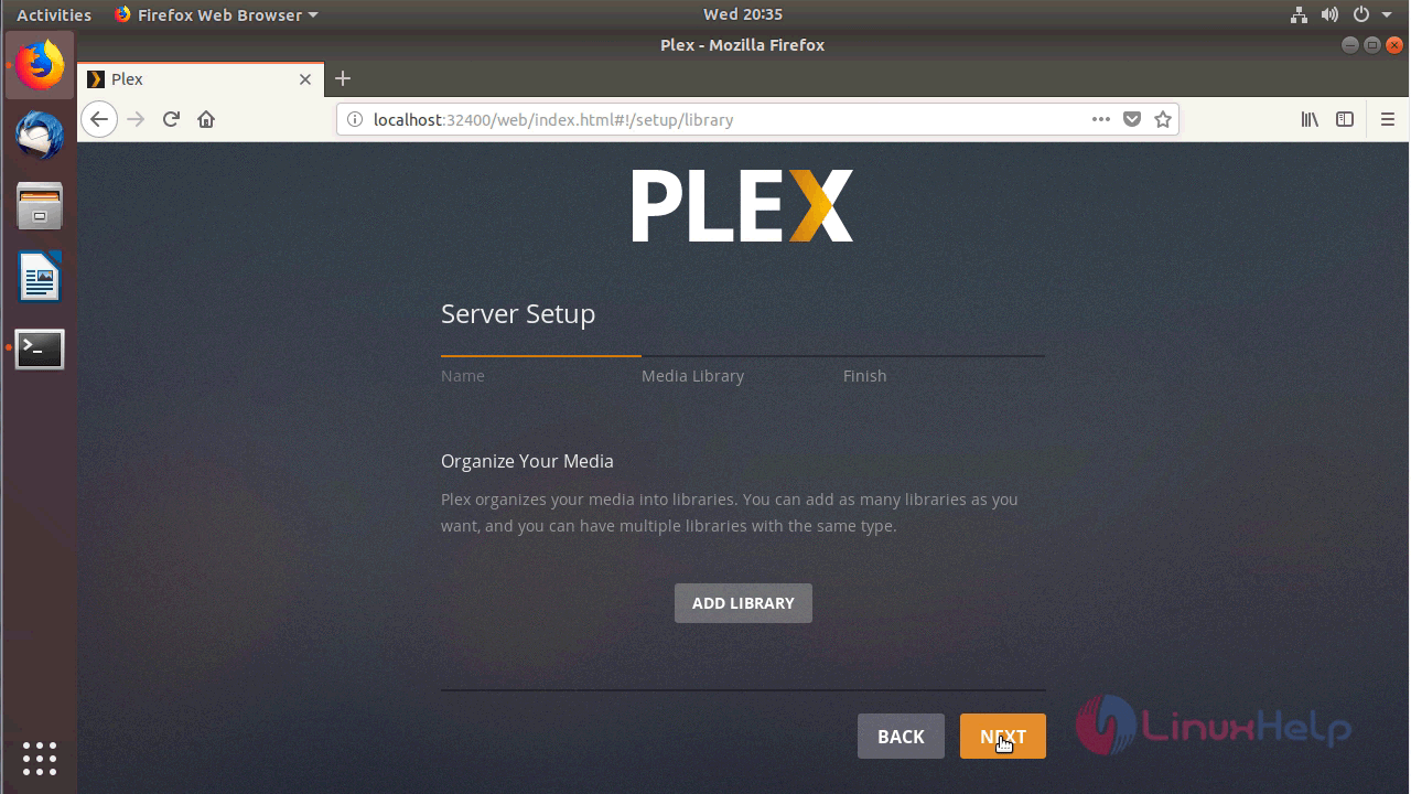 plex media player for linux