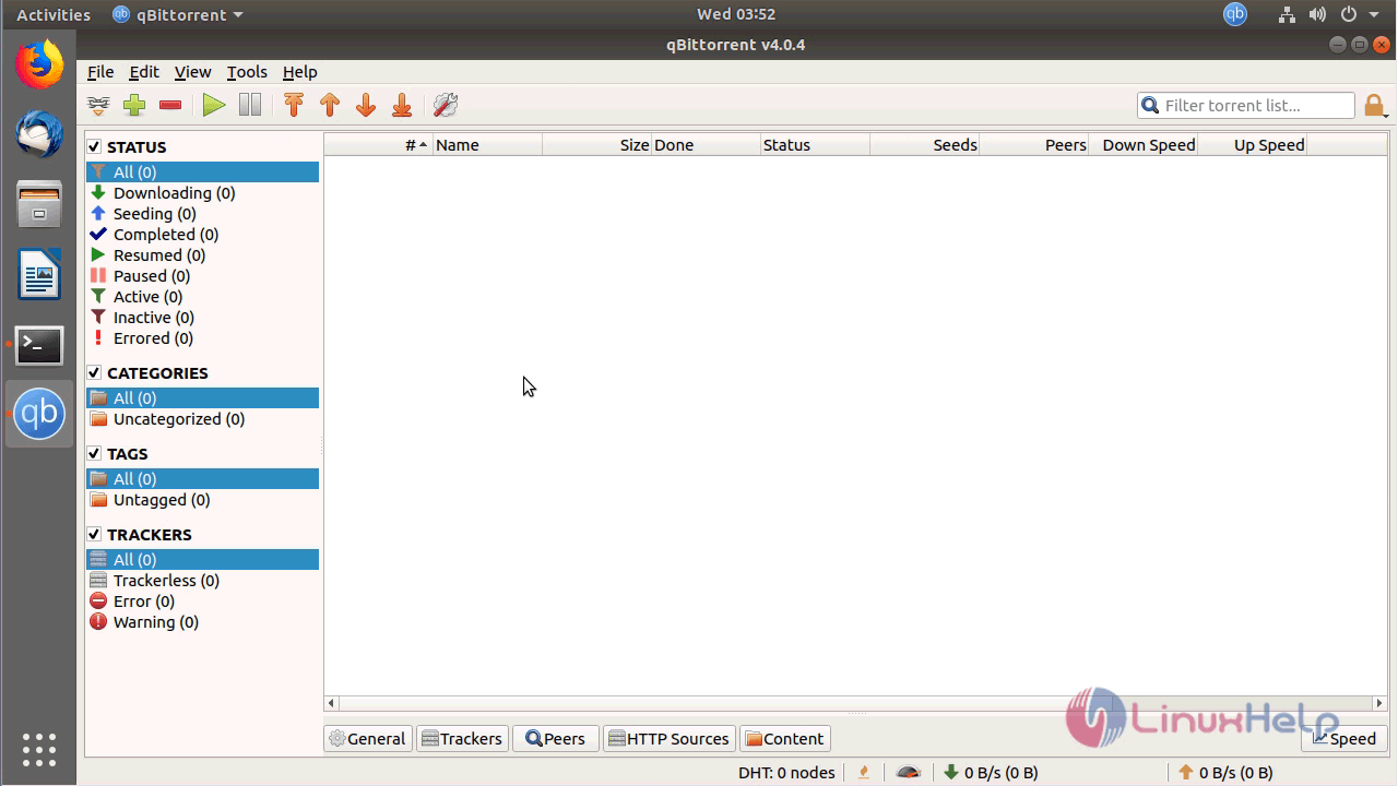 How To Install Qbittorrent On Ubuntu Linuxhelp Tutorials