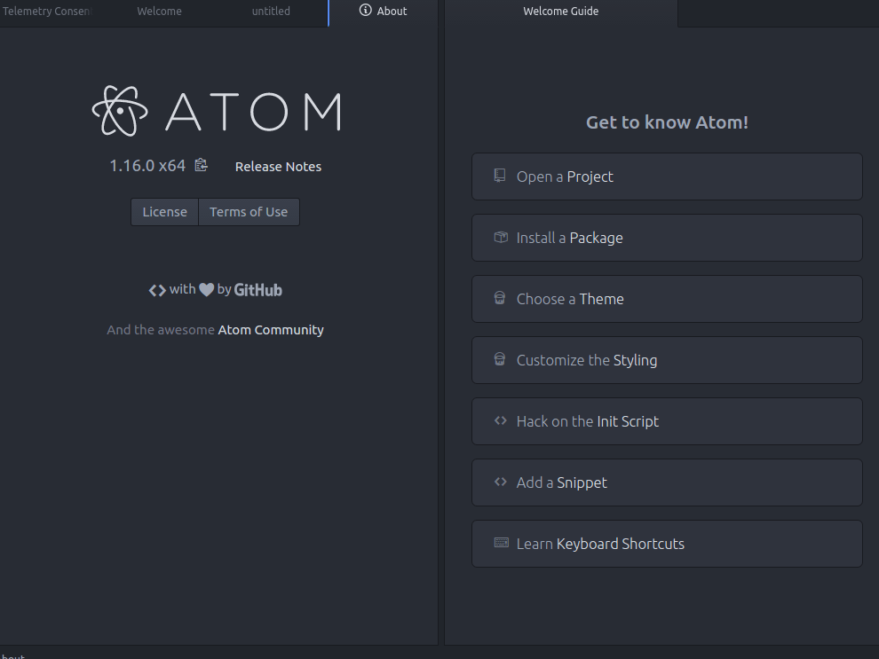 atom editor
