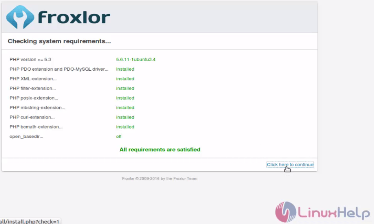 installation-Froxlor-server-management-tool-manage-multiple-user-services-domain-services-web-server-email-accounts-Ubuntu-Requirement 