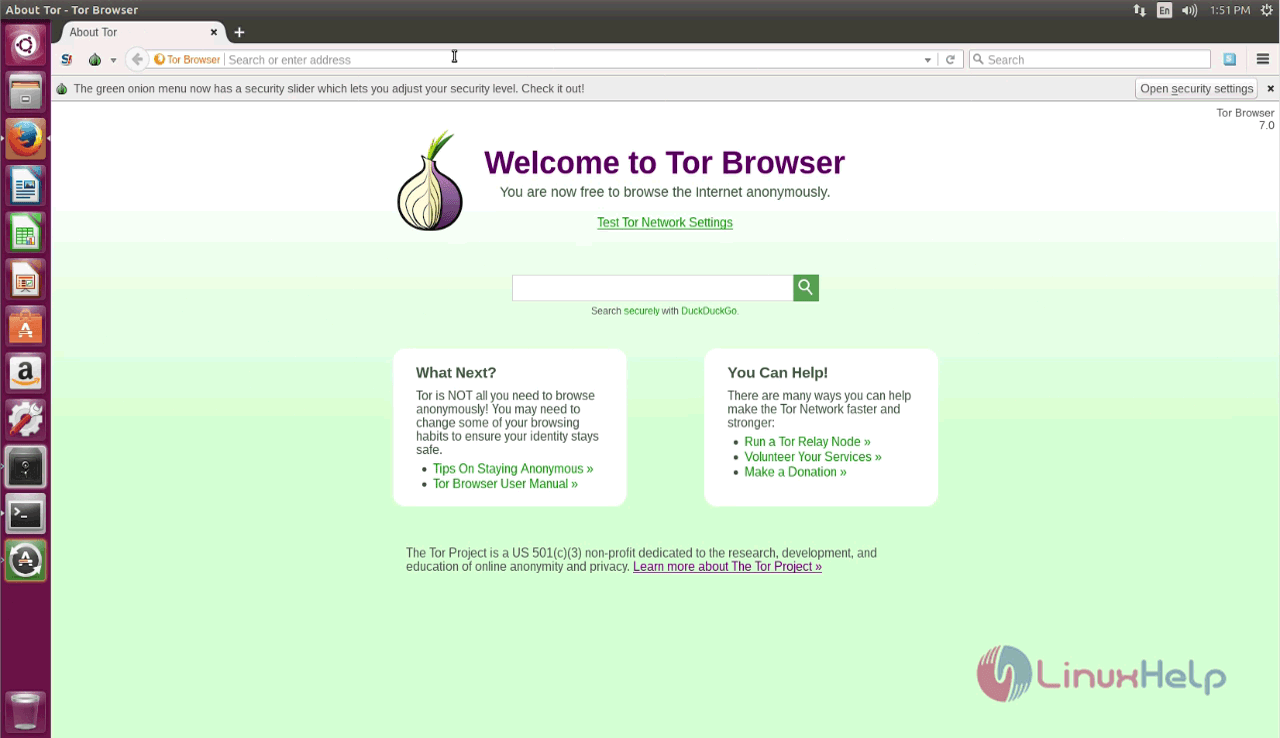 tor browser ubuntu package name