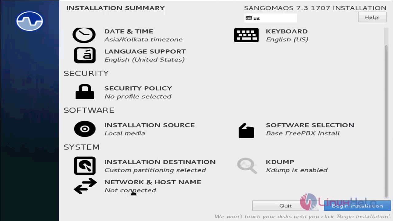 configure network