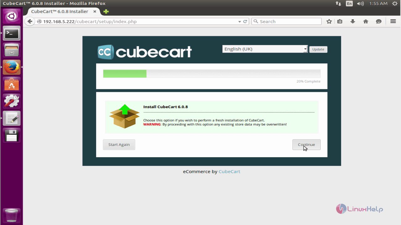 CubeCart-install