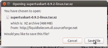 install-super-tux-kart-game-racing-game-Ubuntu 16.04-save 