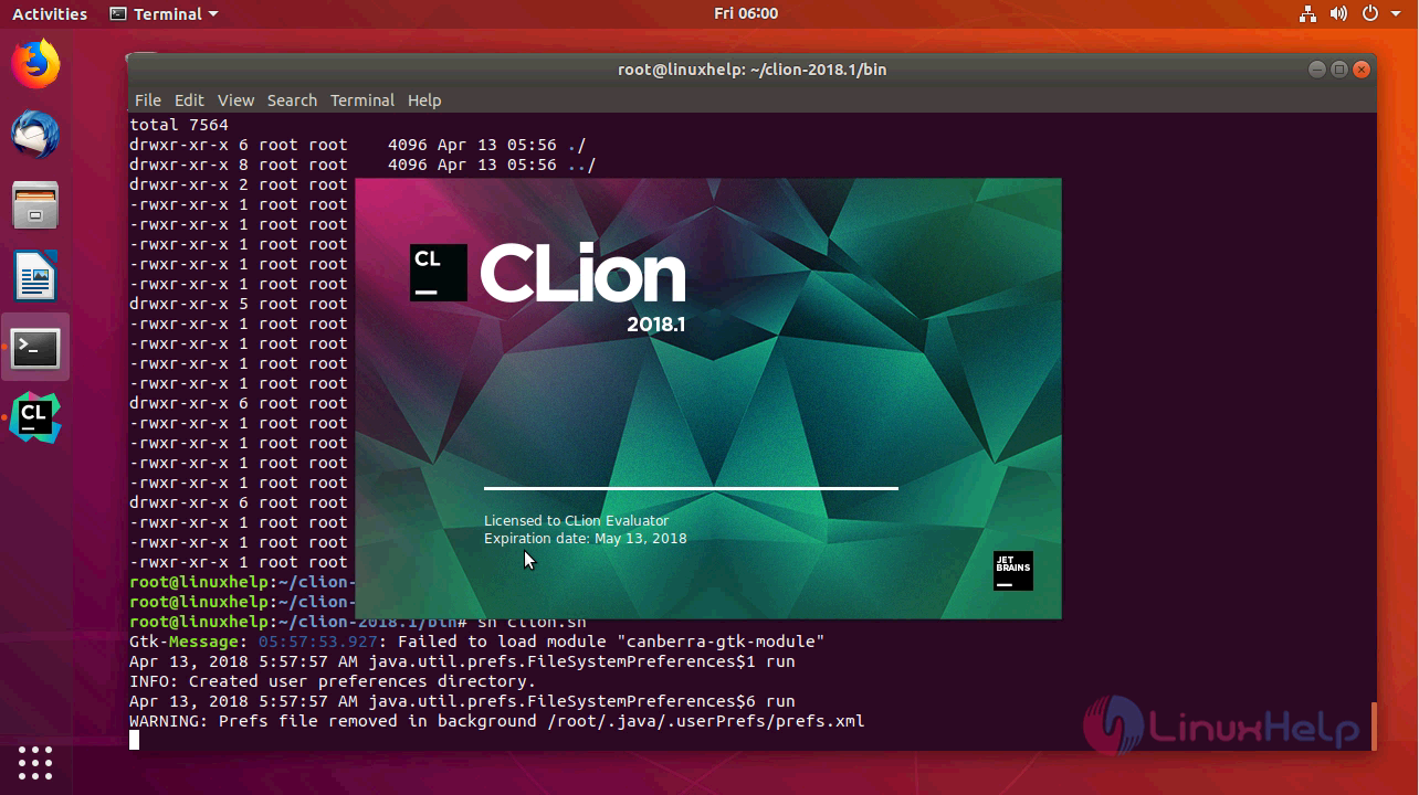 clion linux