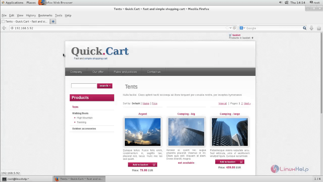 Installation-Quick.Cart-CentOS7-create-own-Website-For-Shopping-products