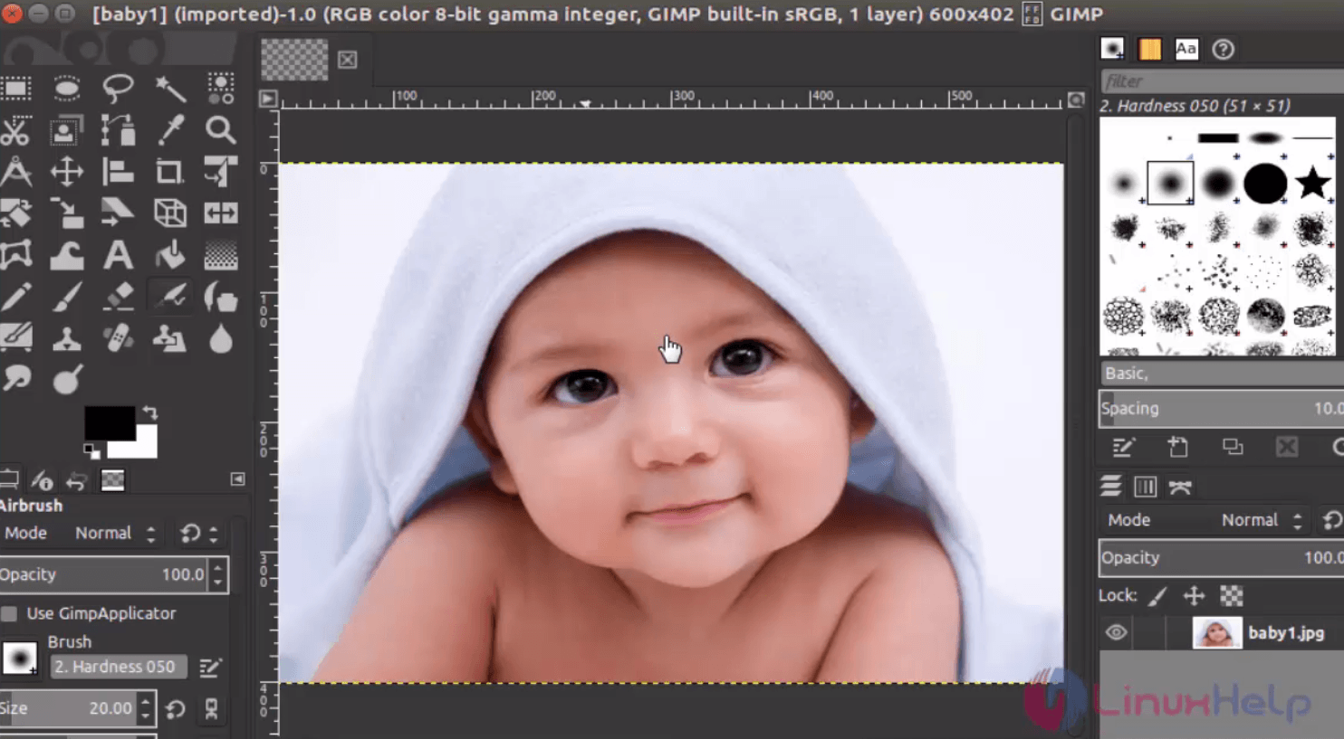 image editing software gimp