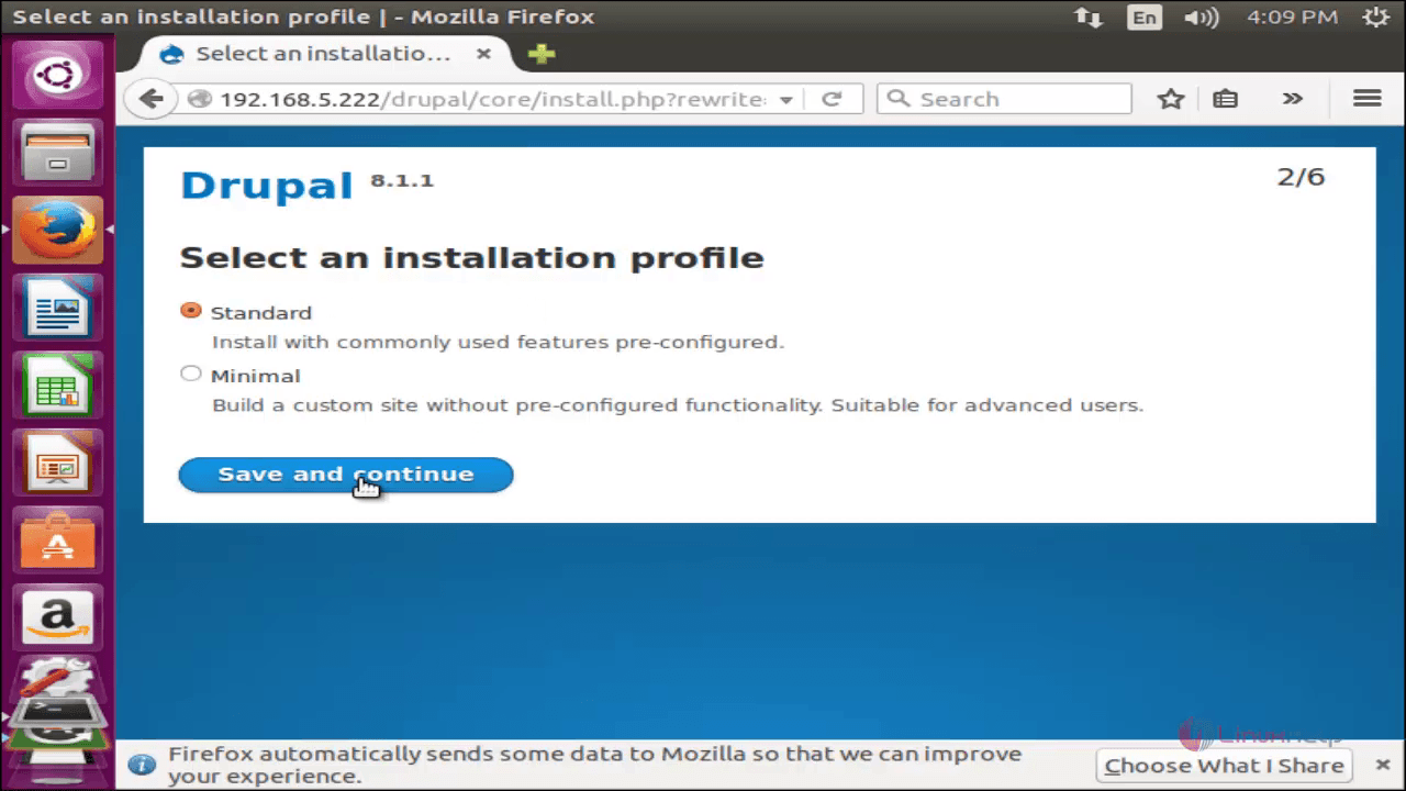 installation profile