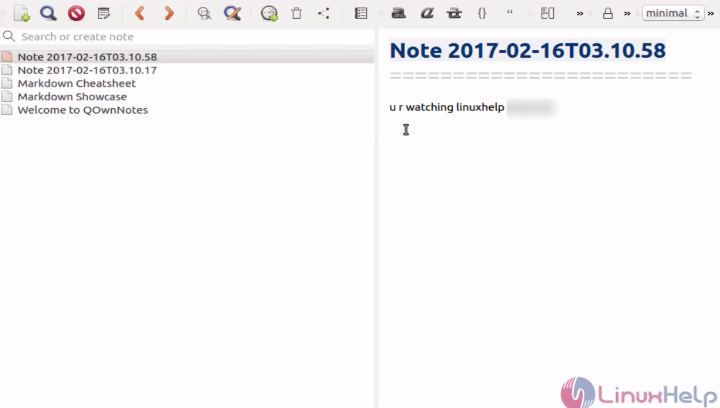 text_documents_in Qownnotes