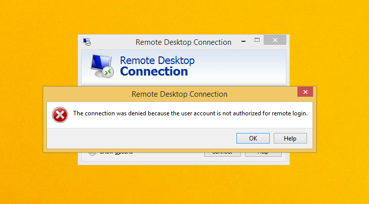Error remote connect. RDP ошибка. Ошибка Remote desktop. Сбой RDP. RDP ошибка подключился другой пользователь.