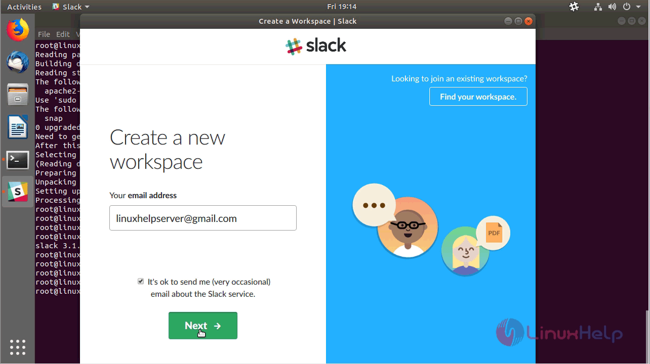 how to install slack on linux