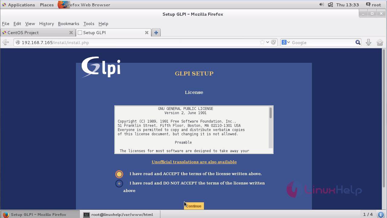 license agreement