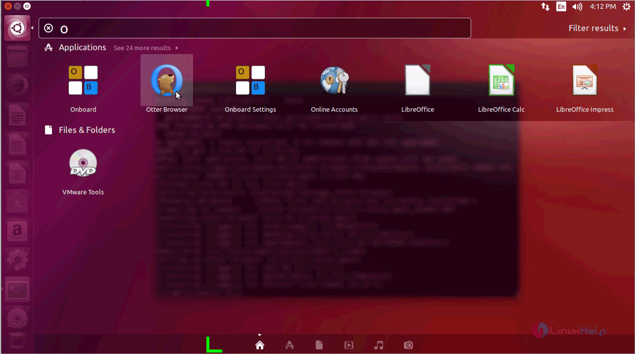 ubuntu dashboard 