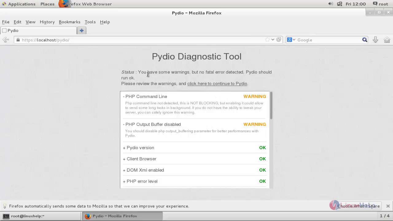 Pydio_Diagnostic_Tool